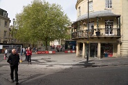 Auf dem Weg in die Innenstadt