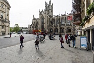 Rückseite Bath Abbey
