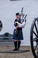 BlairCastle-18-3 Blair Castle Dudelsackspielerin
